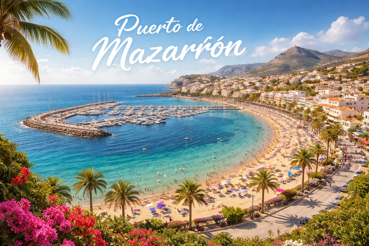 Puerto de Mazarrón costa mediterránea